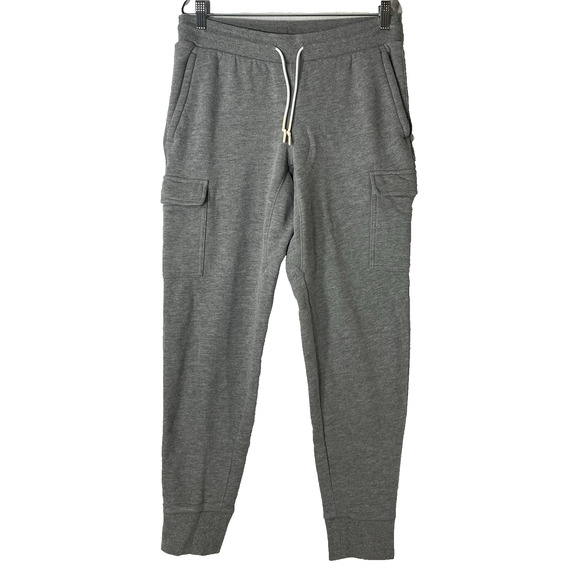 All In Motion Men's Grey Athletic Cargo Sweats Pants Reg Size Small - Picture 1 of 3